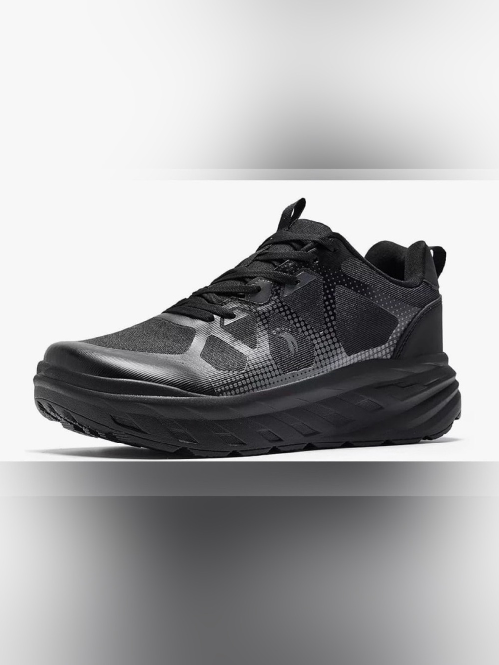 ORTHOCOMFOOT MEN’S Orthopedic Running Shoes, 13/EU 47, BLACK